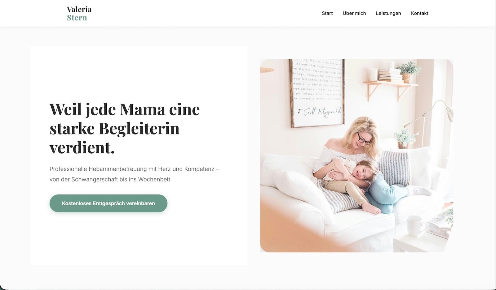 Websites für Hebammen
